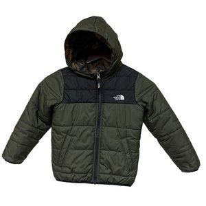 The North Face Kids Puffer Jacket - Olive and Black